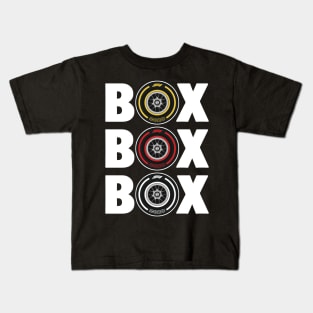 Box Box Box - F1 Pitstop Kids T-Shirt